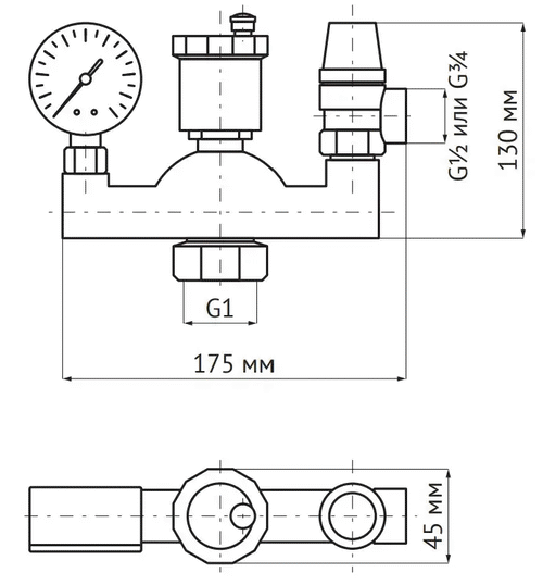 Группа безопасности UNIPUMP 1-1/2