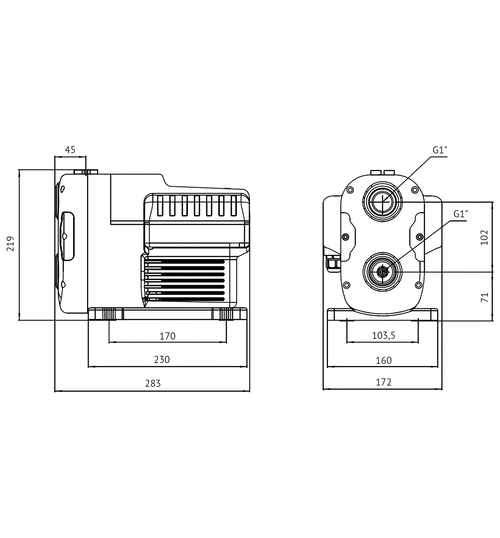 Насосная станция UNIPUMP SCA MINI