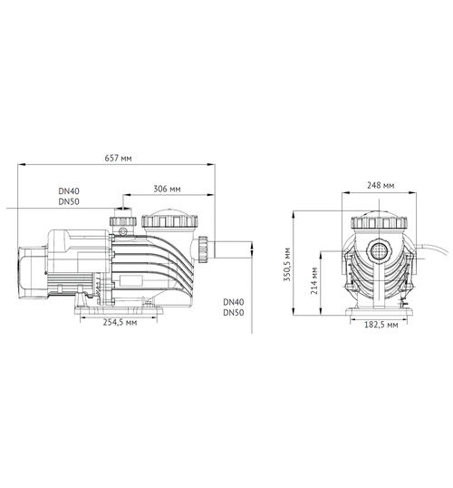 Насос для бассейна UNIPUMP JET POOL SPP 2000