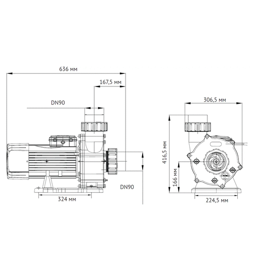 Насос для бассейна UNIPUMP JET POOL STP 3000T