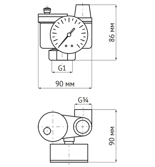 Группа безопасности UNIPUMP 1-3/4 КОМПАКТ
