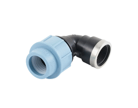 Фитинг ПНД UNIPUMP Отвод 90 D25x1/2" 76032