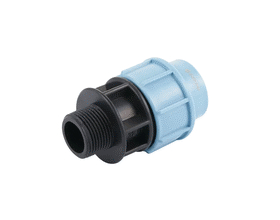 Фитинг ПНД UNIPUMP Переход на наружную резьбу D20x1/2"