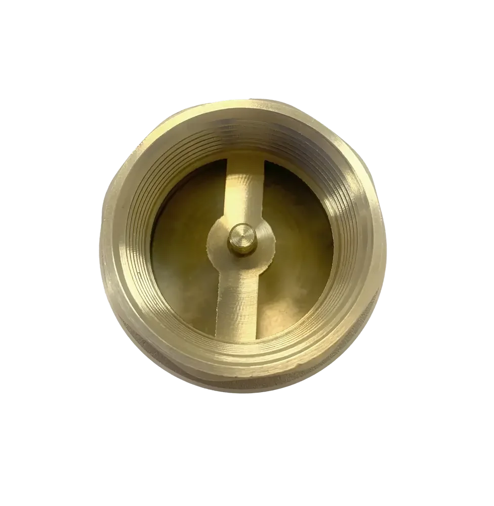 Обратный клапан UNIPUMP магистральный 1 латунь НР х ВР