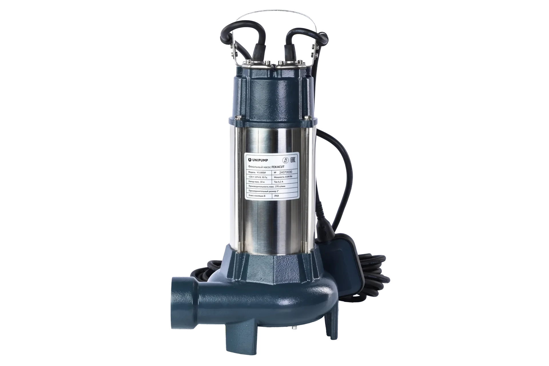 Фекальный насос UNIPUMP FEKACUT V1100DF