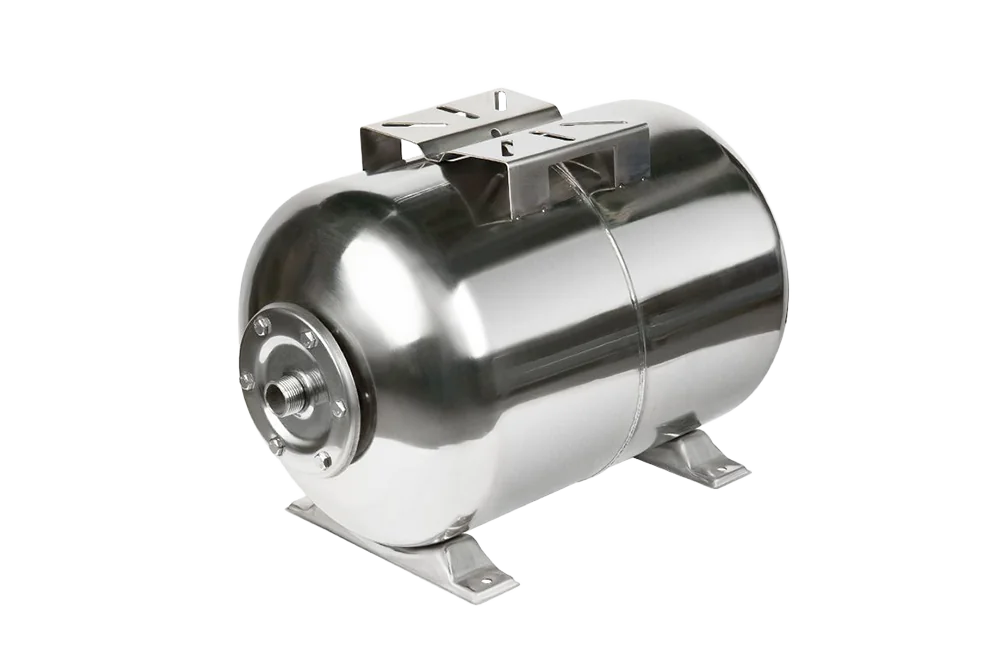 Гидроаккумулятор горизонтальный UNIPUMP 50л нерж. Гидроаккумулятор горизонтальный UNIPUMP 50л нерж.