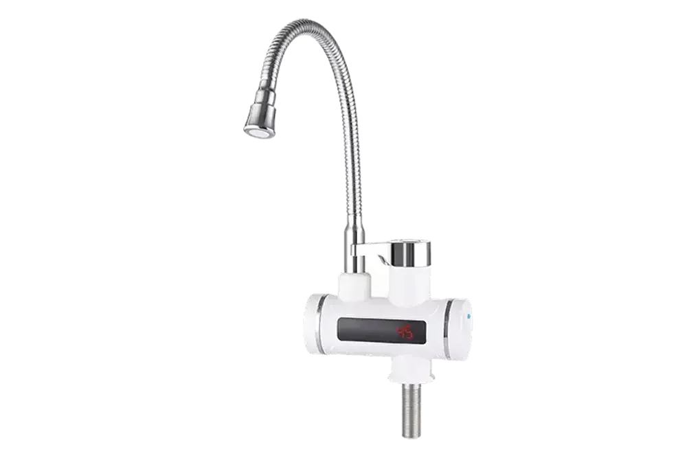 Проточный водонагреватель UNIPUMP BEF-001-02 с дисплеем и гибким изливом