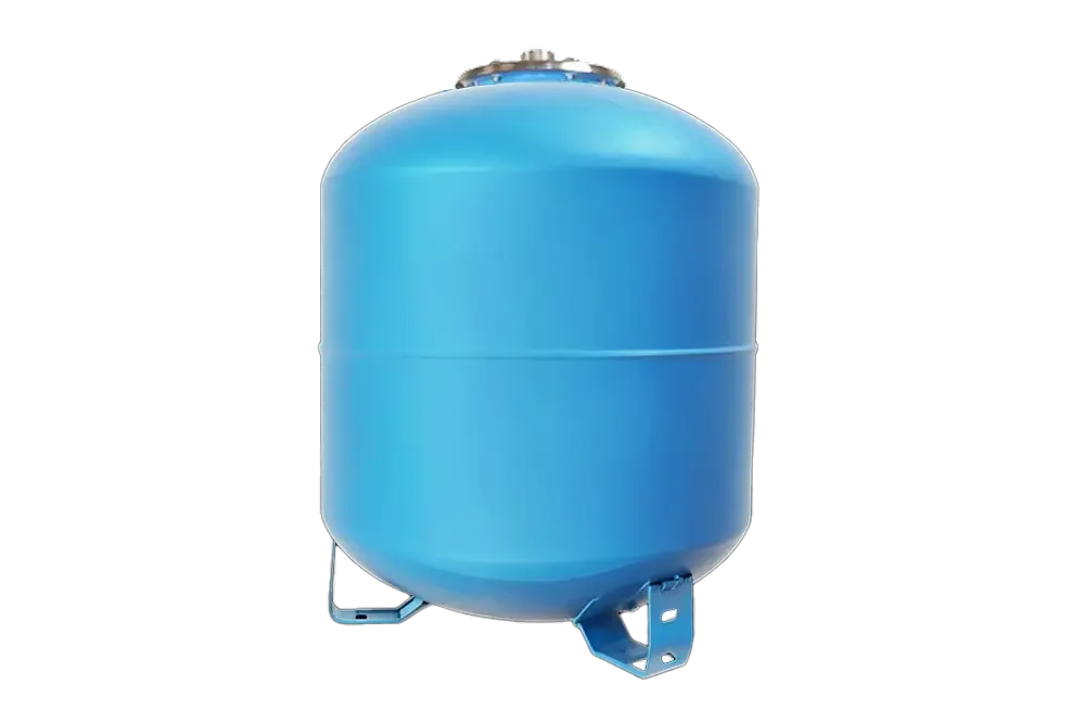Гидроаккумулятор вертикальный UNIPUMP 80л (фланец - нерж. сталь, верхнее подключение) Гидроаккумулятор вертикальный UNIPUMP 80л (фланец - нерж. сталь, верхнее подключение)