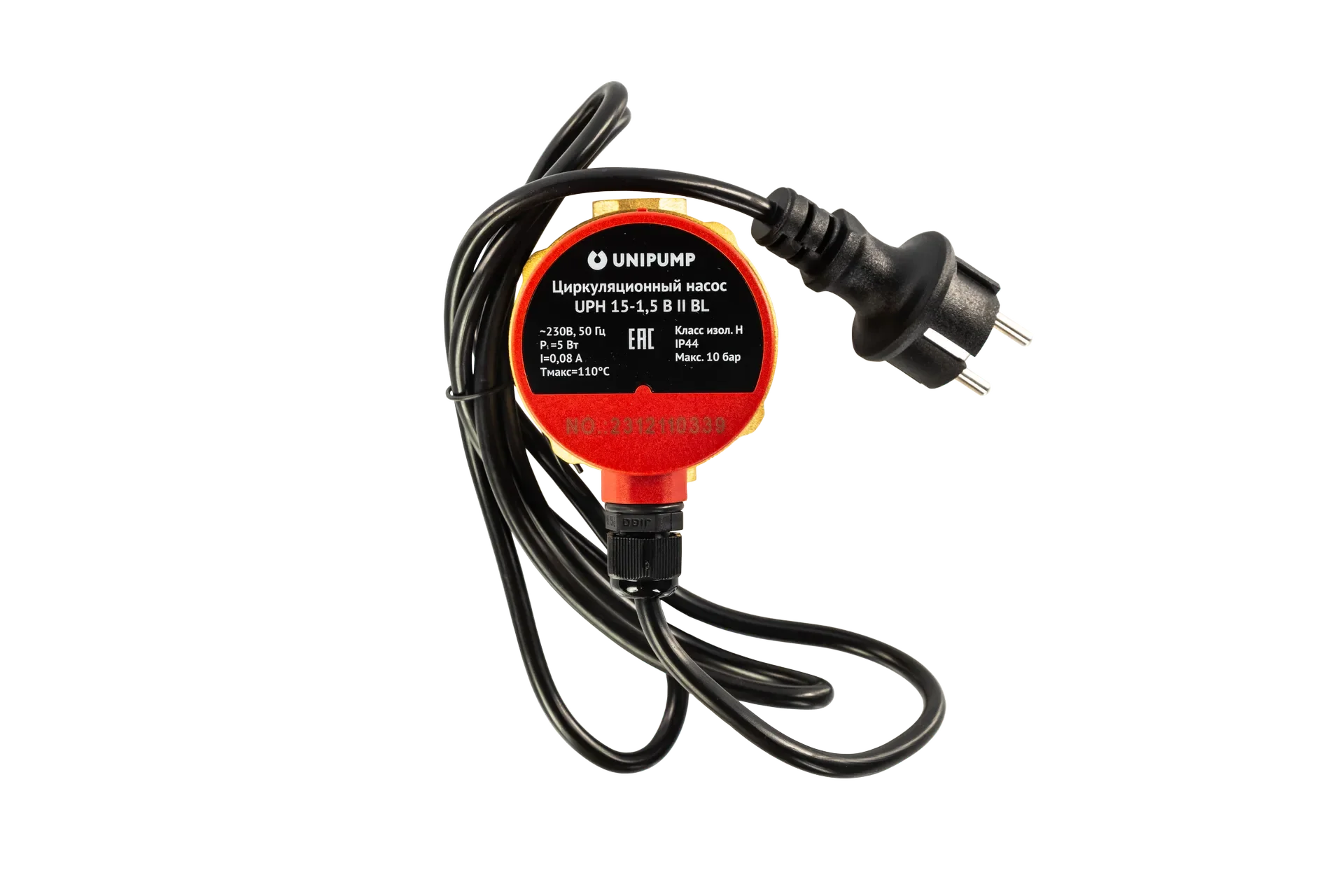 Циркуляционный насос UNIPUMP UPH 15-1,5 B II BL