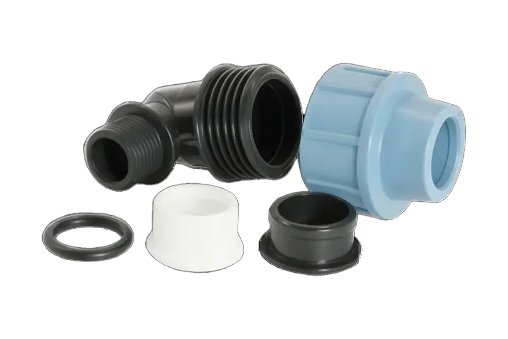 Фитинг ПНД UNIPUMP Отвод 90 D25x1/2 Фитинг ПНД UNIPUMP Отвод 90 D25x1/2
