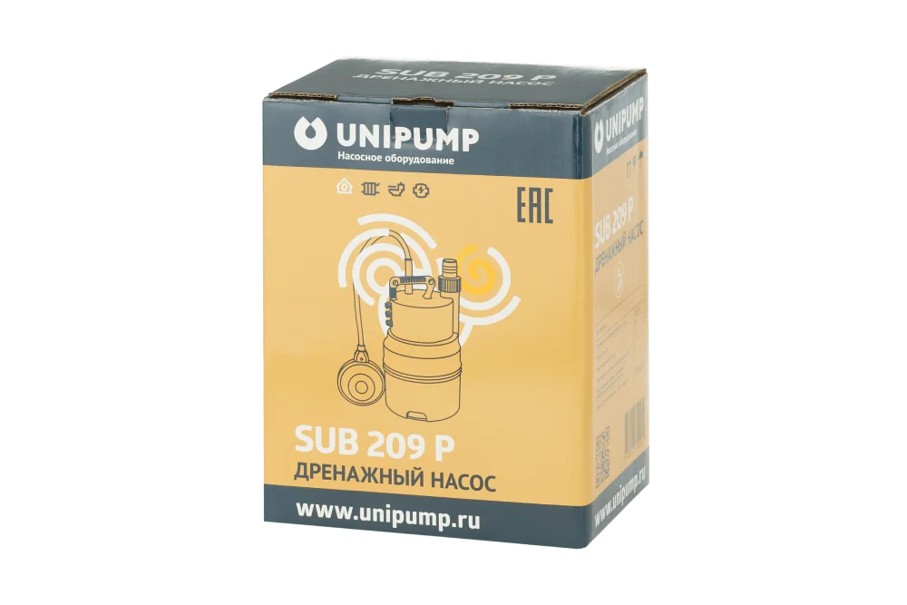 Дренажный насос UNIPUMP SUB 209 P