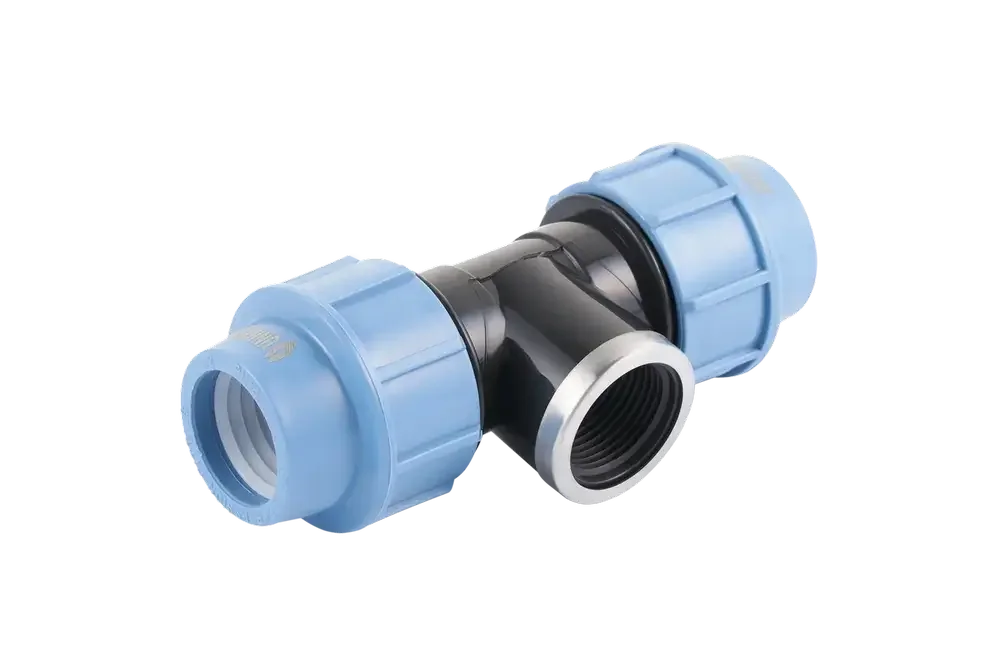 Фитинг ПНД UNIPUMP Тройник с внутренней резьбой D20x1/2