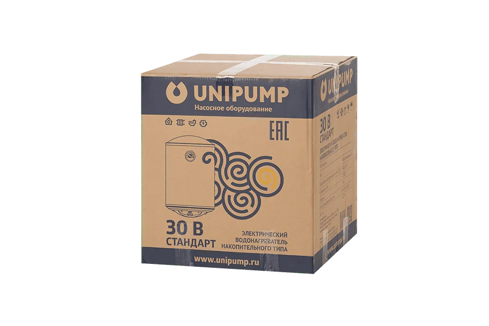 Накопительный водонагреватель UNIPUMP СТАНДАРТ 30 В