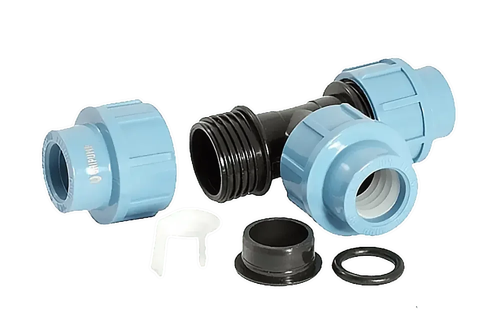 Фитинг ПНД UNIPUMP Тройник D20 Фитинг ПНД UNIPUMP Тройник D20