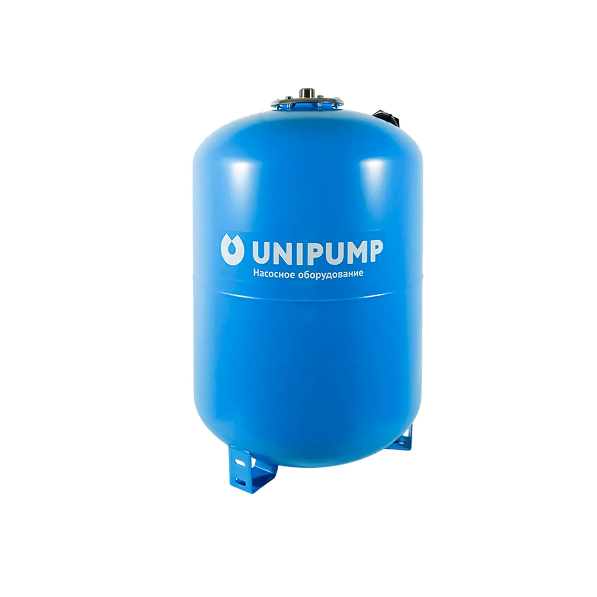 Гидроаккумулятор вертикальный UNIPUMP ГВ 80НВ 80л (БЭЗ) верхнее подключение