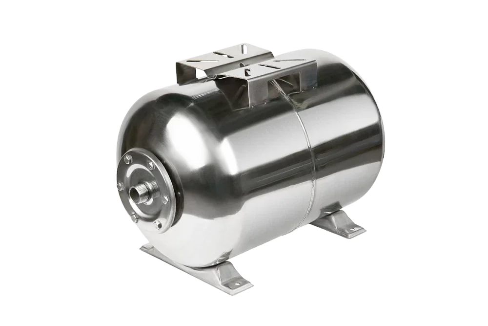 Гидроаккумулятор горизонтальный UNIPUMP 80л нерж.