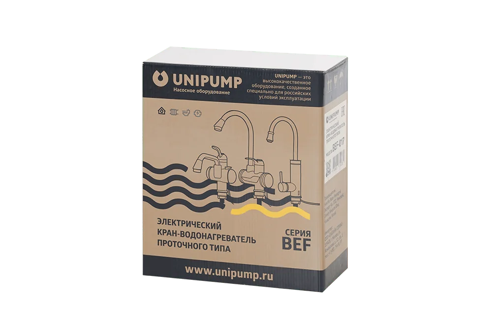 Проточный водонагреватель UNIPUMP BEF-017