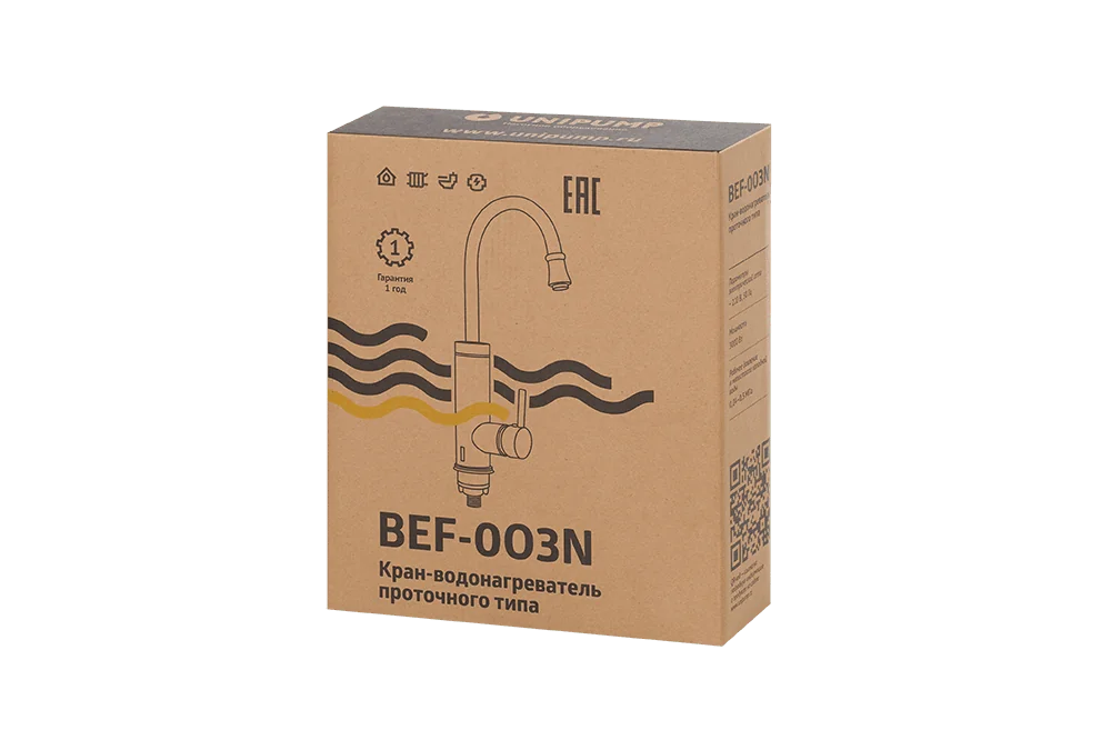 Проточный водонагреватель UNIPUMP BEF-003N