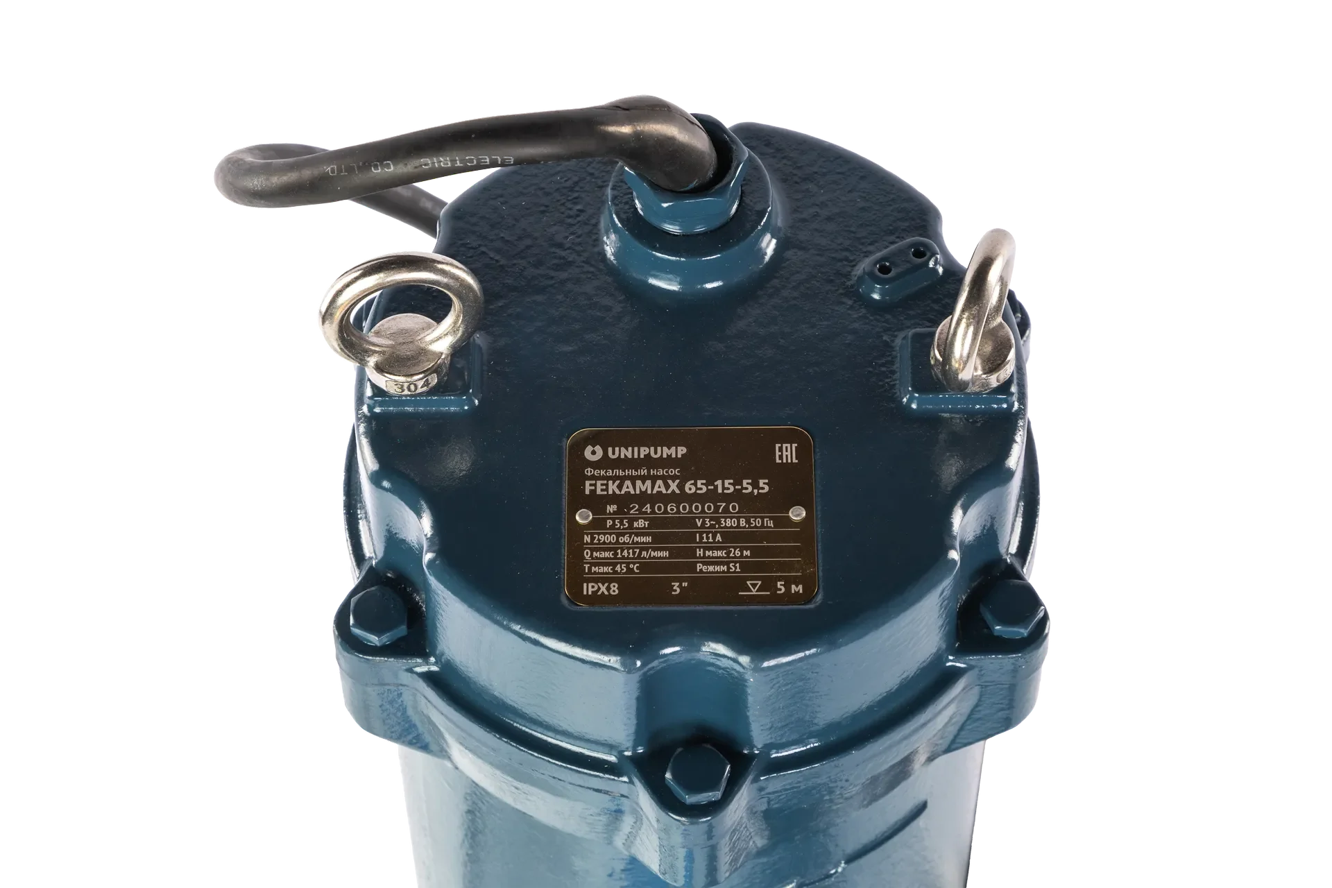 Фекальный насос UNIPUMP FEKAMAX 65-15-5,5