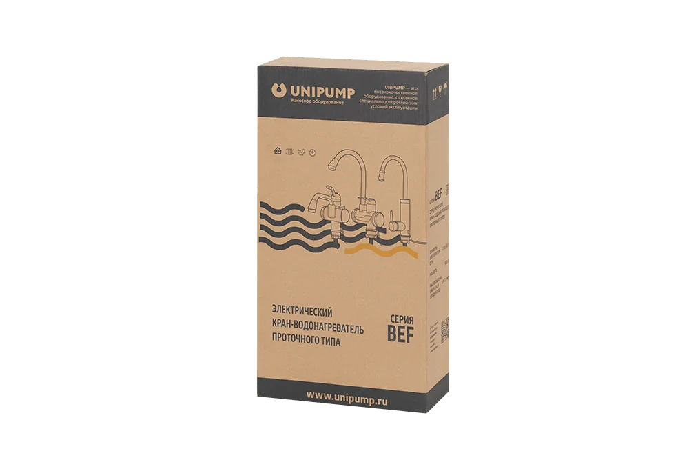 Проточный водонагреватель UNIPUMP BEF-003-178