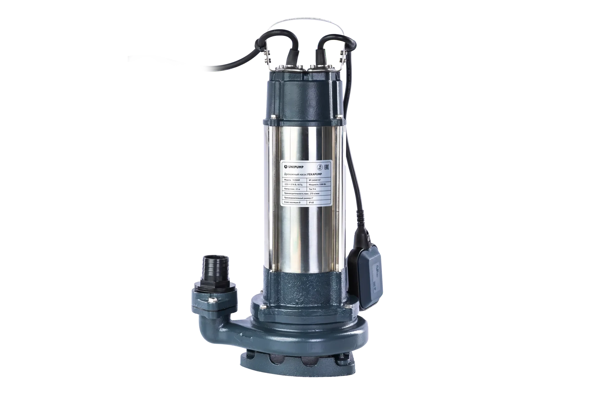 Дренажный насос UNIPUMP FEKAPUMP V1500F