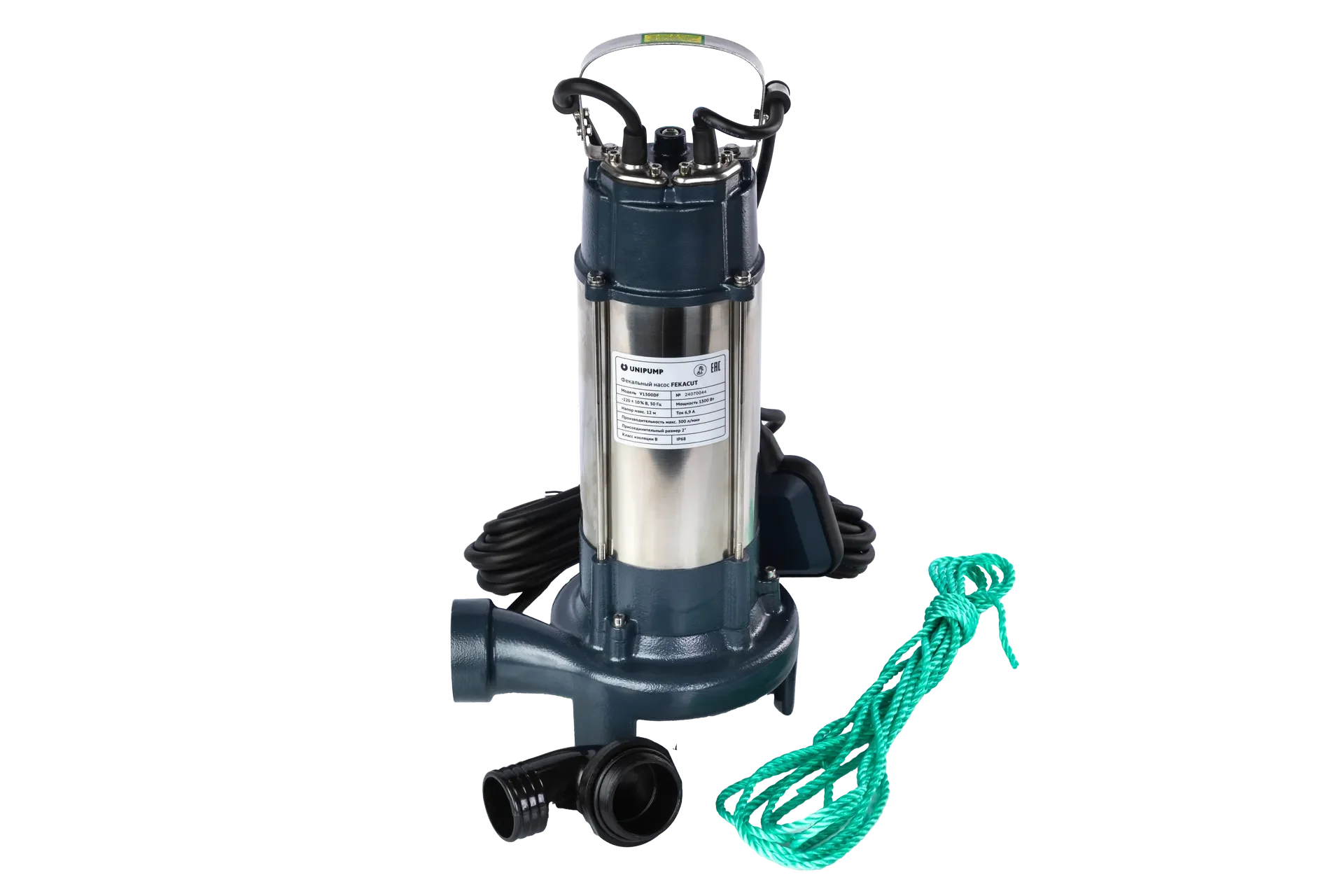 Фекальный насос UNIPUMP FEKACUT V1300DF