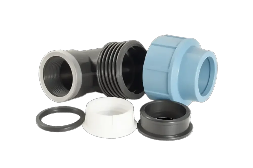 Фитинг ПНД UNIPUMP Отвод 90 D32x1 35197