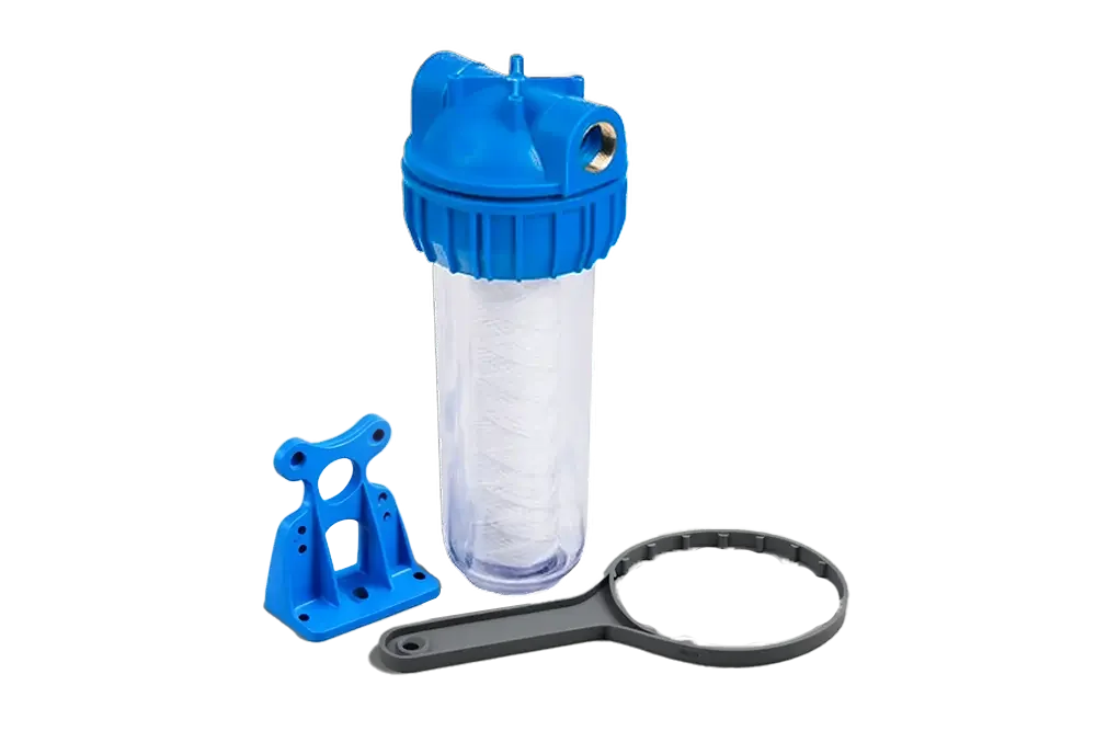 Магистральный фильтр UNIPUMP Slim Line 10 CFC-10K (резьба 3/4” с картриджем SC-10W (5мкм) Магистральный фильтр UNIPUMP Slim Line 10 CFC-10K (резьба 3/4” с картриджем SC-10W (5мкм)