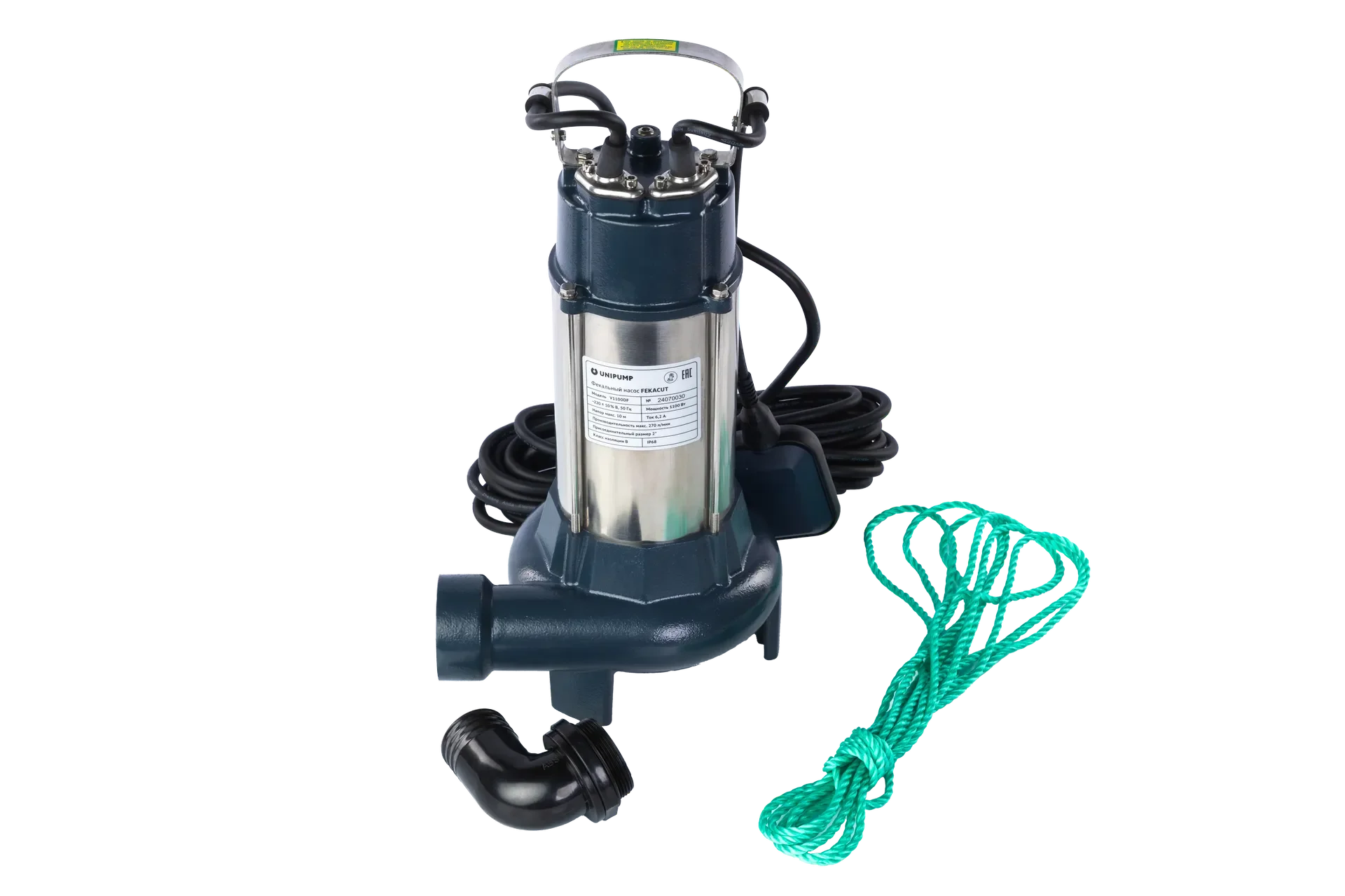 Фекальный насос UNIPUMP FEKACUT V1100DF