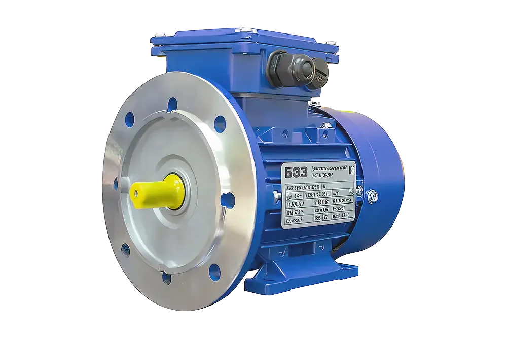 Электродвигатель АИР UNIPUMP 56A4 (Ал) IM2081 (0,12 кВт/1500 об/мин), корпус алюминий