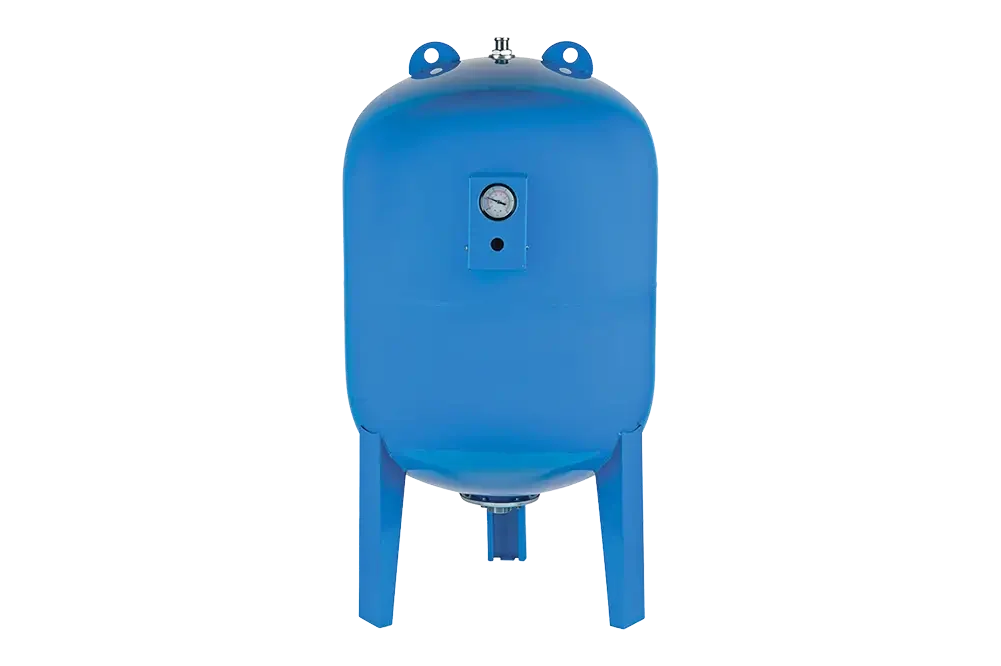 Гидроаккумулятор вертикальный UNIPUMP 200л, с манометром (нижнее подключение)